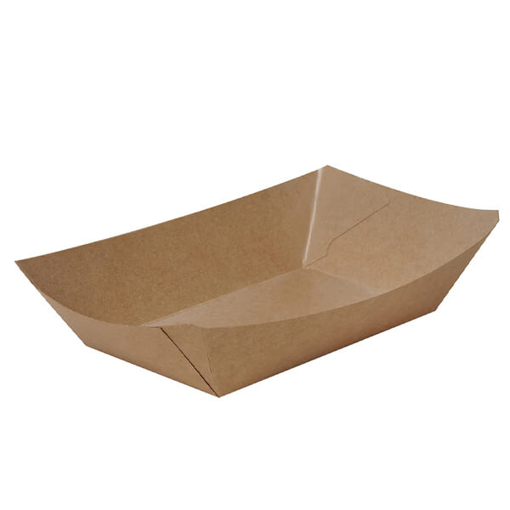 ΚΡΑΦΤ ΣΚΑΦΑΚΙ ΦΑΓΗΤΟΥ 450ml (100τεμ.) - (15,5x12x4,5cm)- (12x8x4.5cm)