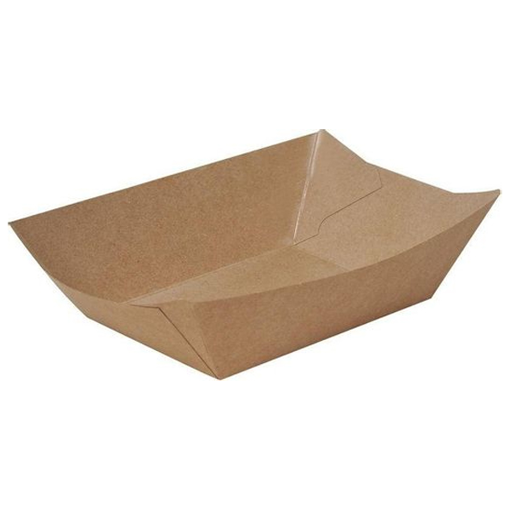 ΚΡΑΦΤ ΣΚΑΦΑΚΙ ΦΑΓΗΤΟΥ 650ml - (50τεμ.) - (21x15x5cm) - (13,8x8,5x5cm)