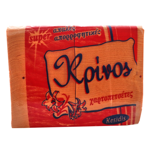 ΚΡΙΝΟΣ SPECIAL ΧΑΡΤ/ΤΑ ΕΣΤΙΑΤΟΡΙΟΥ 1Φ (28x28cm) - (ΒΕΡΥΚΟΚΙ) (400τεμ.)
