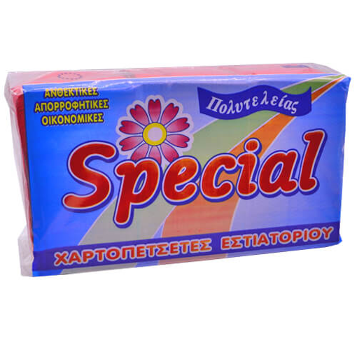 ΚΡΙΝΟΣ ΧΑΡΤΟΠΕΤΣΕΤΑ SPECIAL - (ΚΟΚΚΙΝΗ) (24x24cm)