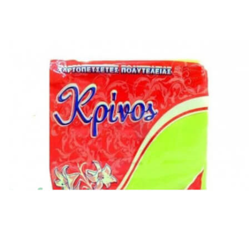 ΚΡΙΝΟΣ ΧΑΡΤΟΠΕΤΣΕΤΑ SPECIAL - (ΛΑΧΑΝΙ) (24x24cm)
