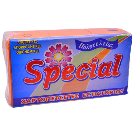 ΚΡΙΝΟΣ ΧΑΡΤΟΠΕΤΣΕΤΑ SPECIAL - (ΠΟΡΤΟΚΑΛΙ) (24x24)