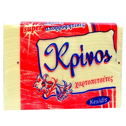 ΚΡΙΝΟΣ ΧΑΡΤΟΠΕΤΣΕΤΑ - (28x28cm) - (ΛΕΥΚΗ) (400τεμ.) ΕΣΤΙΑΤΟΡΙΟΥ