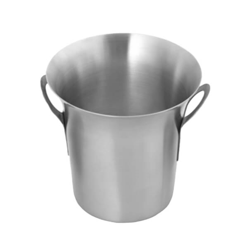ΜΠΩΛ ΠΑΓΟΥ INOX  MAT 9,5x9,5hcm. (5740)