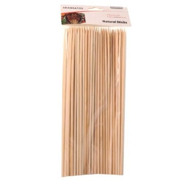 ΞΥΛΑΚΙΑ ΓΙΑ ΣΟΥΒΛΑΚΙΑ (100τεμ.) - (25x4cm) - (BMSK-23A)
