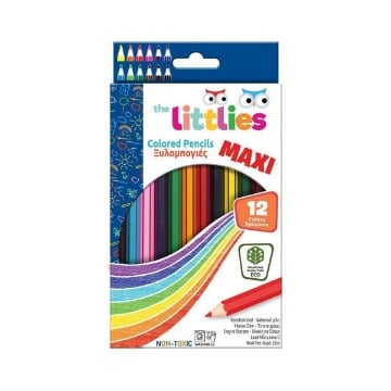 ΞΥΛΟΜΠΟΓΙΕΣ WOOD FREE XL THE LITTLIES 12 ΧΡΩΜΑΤΑ