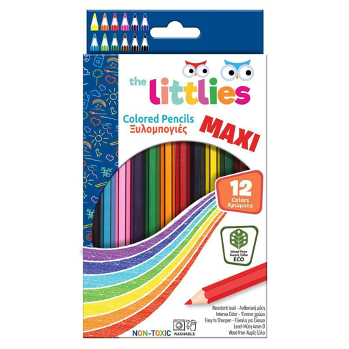 ΞΥΛΟΜΠΟΓΙΕΣ WOOD FREE XL THE LITTLIES 12 ΧΡΩΜΑΤΑ