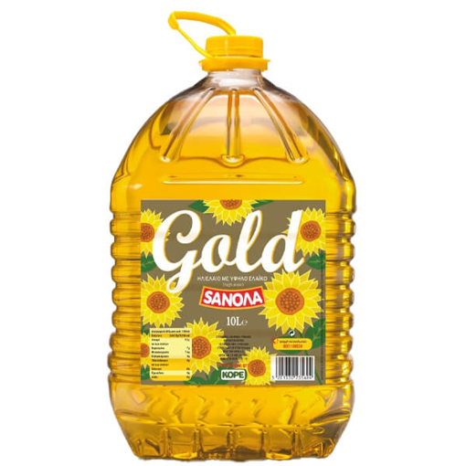 ΣΑΝΟΛΑ ΗΛΙΕΛΑΙΟ GOLD 10lit