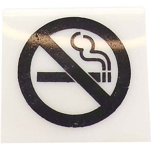 ΣΗΜΑΝΣΗ PG ΛΕΥΚΟ (5x10x5cm) - (NO SMOKING) (400330)