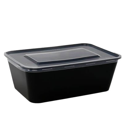 ΣΚΕΥΟΣ ΜΙΚ/ΤΩΝ ΟΡΘΟΓΩΝΙΟ ΜΑΥΡΟ + ΚΑΠΑΚΙ 750ml - (50τεμ.)