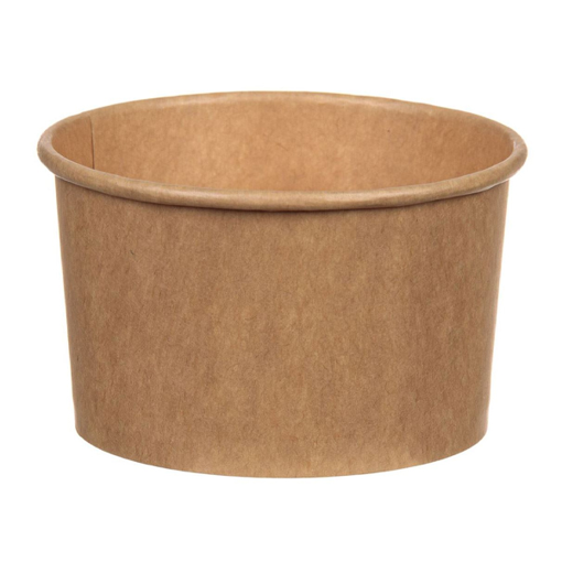 ΧΑΡΤΙΝΟ ΚΥΠΕΛΟ ΠΑΓΩΤΟΥ (12oz) - (KRAFT) (50τεμ.)