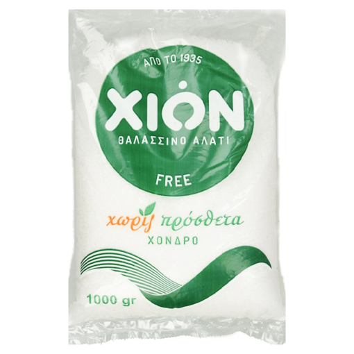 ΧΙΩΝ ΑΛΑΤΙ 1000gr. - (ΣΑΚΟΥΛA) (ΧΟΝΔΡΟ)