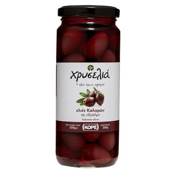 ΧΡΥΣΕΛΙΑ ΕΛΙΕΣ ΚΑΛΑΜΩΝ 200gr. - (ΒΑΖΟ)