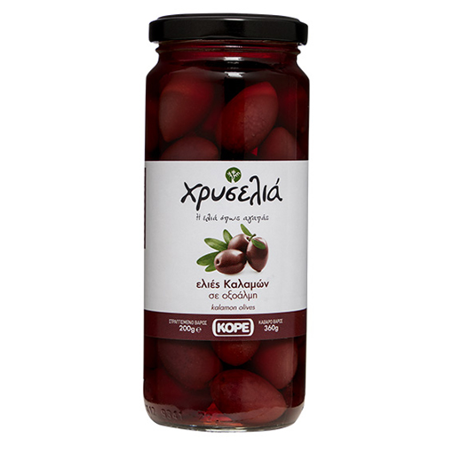 ΧΡΥΣΕΛΙΑ ΕΛΙΕΣ ΚΑΛΑΜΩΝ 200gr. - (ΒΑΖΟ)