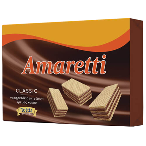 BINGO AMARETTI ΓΚΟΦΡΕΤΑΚΙΑ (12τεμ.x68gr.) - (ΚΡΕΜΑ ΚΑΚΑΟ)