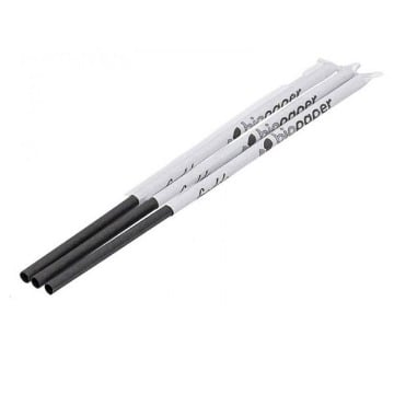 BIO PAPER ΧΑΡΤΙΝΟ ΚΑΛΑΜΑΚΙ FREDDO ΝΤΥΜΕΝΟ 19cm - (ΜΑΥΡΟ) (500τεμ.)