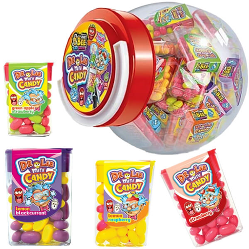 JOHNY ΒΕΕ DrLAB ΜΙΝΙ CANDY SOCCER ΚΑΡΑΜΕΛΑΚΙΑ (70τεμ. x 16gr.)