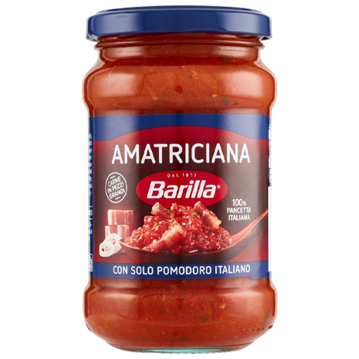 BARILLA SUGO RICH 300gr. - (AMARTICIANA)