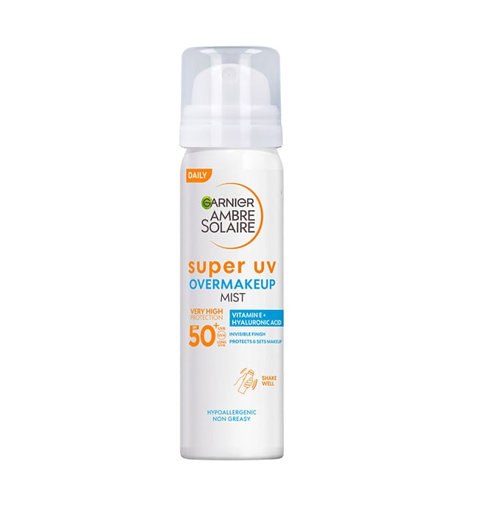 AMBRE SOLAIRE SUPER UV OVERMAKEUP MIST  SPF50 75ml
