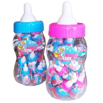 CANDY FUN BOTTLE MINI ΜΠΙΜΠΕΡΟ ΜΕ ΚΑΡΑΜΕΛΑΚΙΑ (20τεμ)