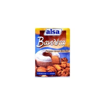 ALSA ΒΑΝΙΛΕΤΑ (6x7,5gr.) - (ΦΑΚΕΛΑΚΙΑ)