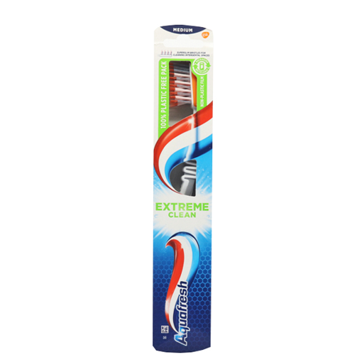 AQUAFRESH ΟΔΟΝΤΟΒΟΥΡΤΣΑ EXTREME CLEAN - (MEDIUM)