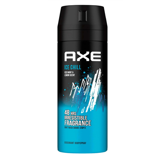 AXE BODY SPRAY 150ml - (ICE CHILL FROZEN MINT & LEMON)