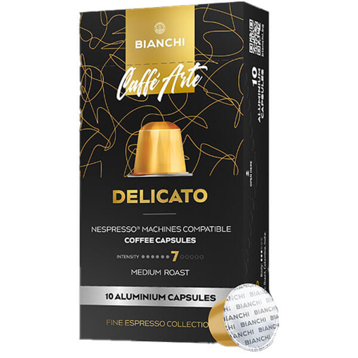 BIANCHI NESPRESSO CAPS (10τεμ.x5,5gr.) - (FINE AROMA) (DELICATO)