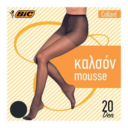 BIC ΚΑΛΣΟΝ COLLANT 20DEN (Νο1-2) - (ΜΑΥΡΟ)
