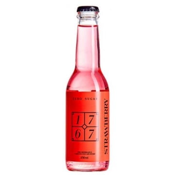 1767 STRAWBERRY SODA (ZERO SUGAR) 250ml
