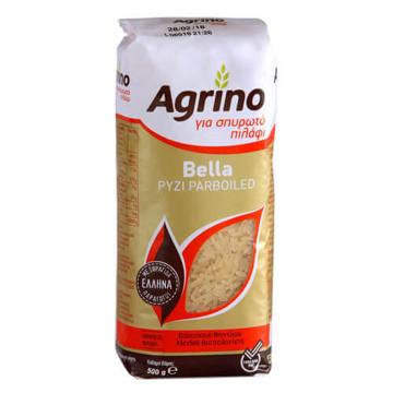 AGRINO ΡΥΖΙ 500gr. - (ΜΠΕΛΛΑ) (ΟΓΠ)