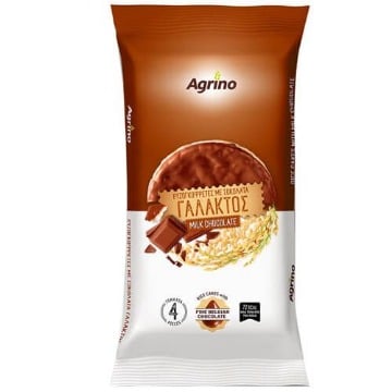 AGRINO ΡΥΖΟΓΚΟΦΡΕΤΑ ΑΤΟΜΙΚΗ 60gr. - (ΣΟΚΟΛΑΤΑ ΓΑΛΑΚΤΟΣ)