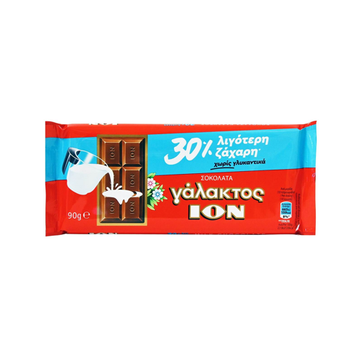 ΙΟΝ ΣΟΚΟΛΑΤΑ ΓΑΛΑΚΤΟΣ 100gr. - (-30% ΛΙΓΟΤΕΡΗ ΖΑΧΑΡΗ) (1008)