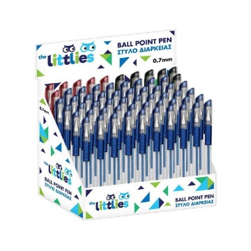ΣΤΥΛΟ ΚΑΠΑΚΙ 07MM 3ΧΡΩΜ BALL POINT THE LITTLIES