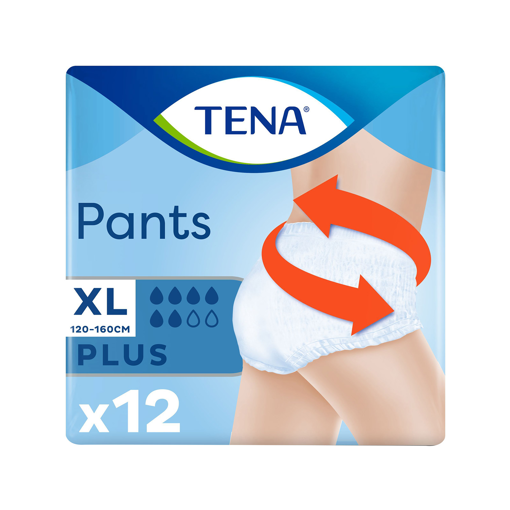 TENA PANTS PLUS EXTRA LARGE 12TMX Σ4 