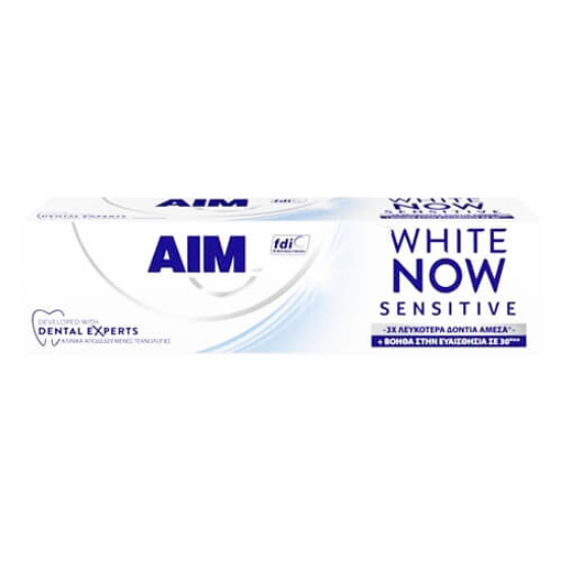 AIM WHITE NOW SENSITIVE 75ml