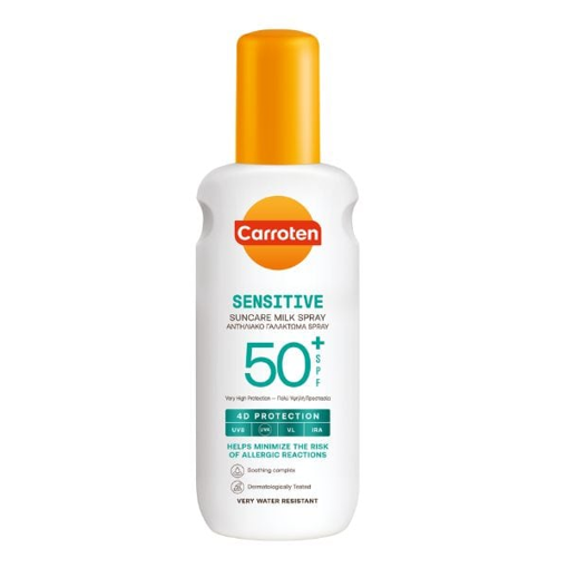 CARROTEN SPRAY ΑΝΤΗΛΙΑΚΟ ΓΑΛΑΚΤΩΜΑ SENSITIVE SPF50+ 200ml Σ6 