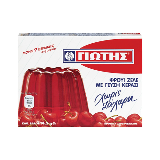 ΓΙΩΤΗΣ ΦΡΟΥΙ ΖΕΛΕ ΚΕΡΑΣΙ ΧΩΡΙΣ ΖΑΧΑΡΗ 14.5gr Σ24 