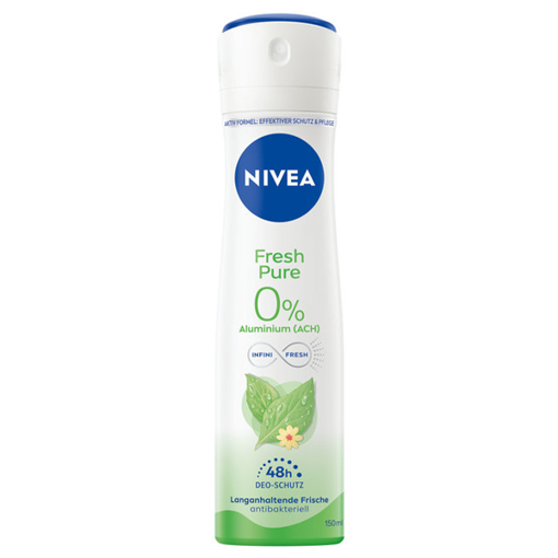 NIVEA DEO SPRAY WOMEN 150ml - (FRESH PURE)