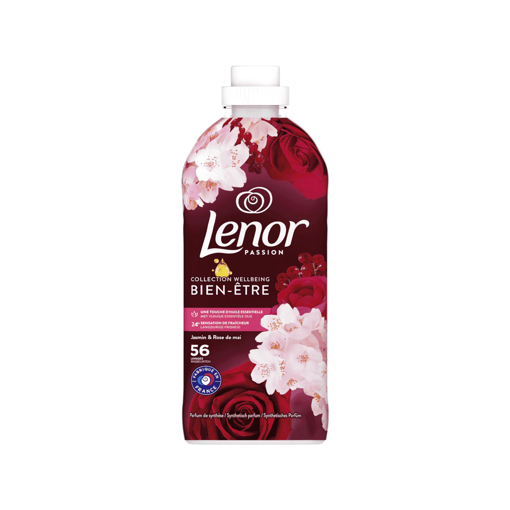 LENOR ΜΑΛΑΚΤΙΚΟ PASSION JASMINE&ROSE 56ΜΕΖ 1176ml Σ8 