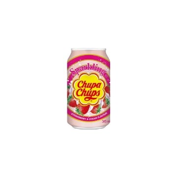 CHUPA CHUPS ΑΝΘΡΑΚΟΥΧΟ ΑΝΑΨΥΚΤΙΚΟ 345ml - (ΦΡΑΟΥΛΑ & ΚΡΕΜΑ)