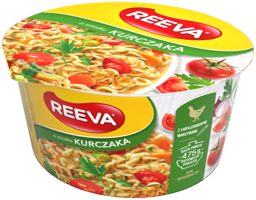 REEVA NOODLES CHICKEN 75gr Σ24 