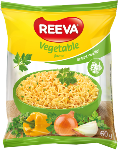 REEVA NOODLES VEGETABLE 60gr Σ24 