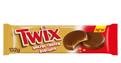 TWIX SECRET CENTRE ΜΠΙΣΚΟΤΑ 132gr Σ12 