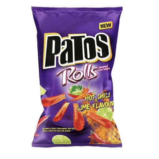 PATOS NACHOS ROLLS 90gr - (ΤΣΙΛΙ ΚΑΙ ΛΑΙΜ)