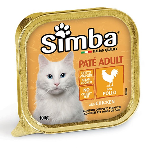 SIMBA ΓΑΤΟΤΡΟΦΗ PATE 100gr. - (ΚΟΤΟΠΟΥΛΟ)