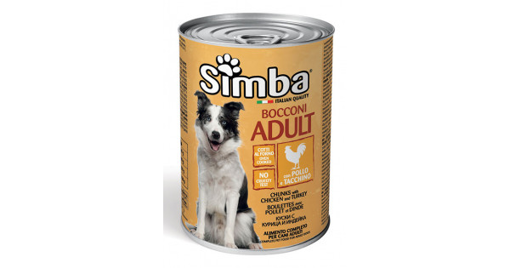 SIMBA ΣΚΥΛΟΤΡΟΦΗ ΚΟΝΣΕΡΒΑ 1230gr. - (ΚΟΤΟΠΟΥΛΟ)