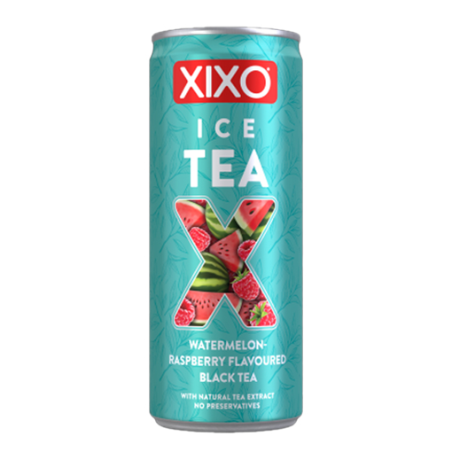 XIXO ICED TEA 250ml (ΚΑΡΠΟΥΖΙ ΚΑΙ ΡΑΣΜΠΕΡΥ)