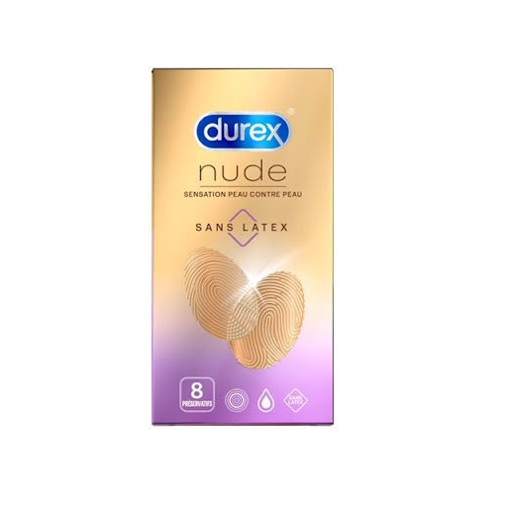 DUREX ΠΡΟΦΥΛΑΚΤΙΚΑ NUDE LATEX FREE 8ΤΜΧ Σ12