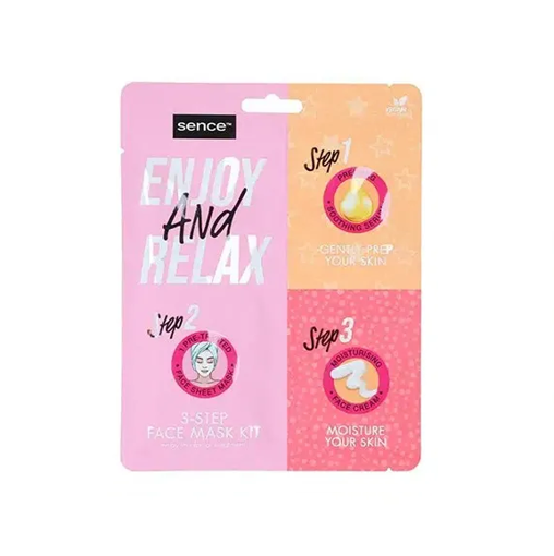 SENCE ΜΑΣΚΑ ΠΡΟΣΩΠΟΥ ENJOY & RELAX 3 STEPS 27ml